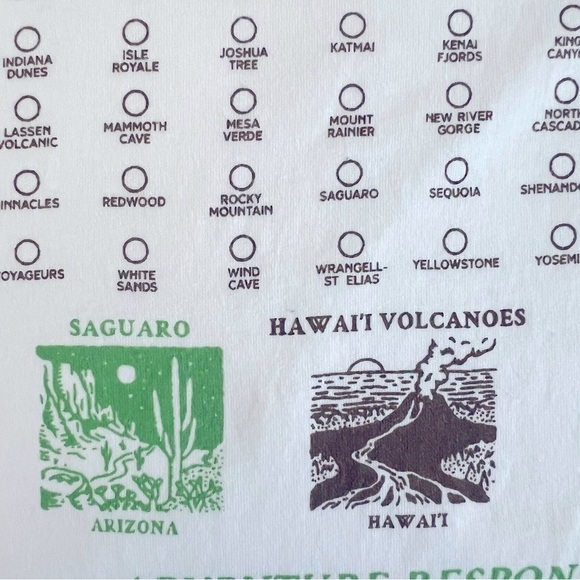 Parks Project | NWT Pictogram National Parks Short Sleeve T-Shirt | M - Picture 11 of 15